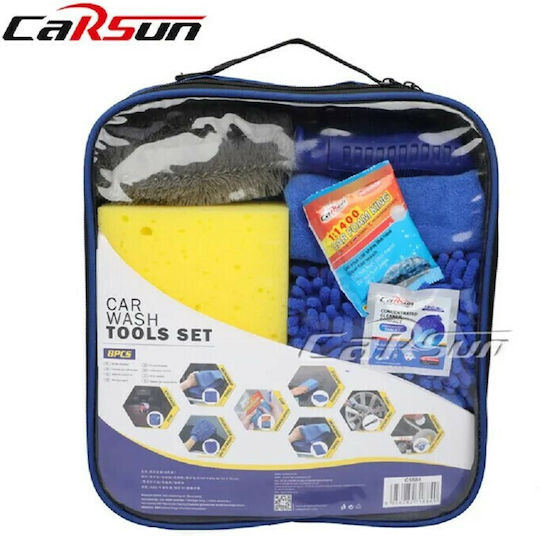 Carsun Car Wash Set for Car Body with 8 Pieces