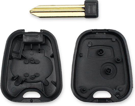 Car Key Shell with Blade with 2 Buttons for Citroen Berlingo Shell SX9