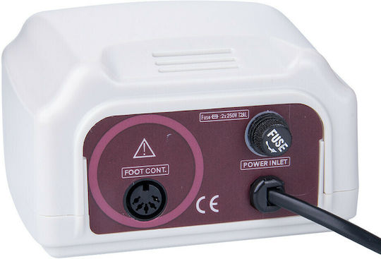 Saeshin Strong 270 Nail Drill Power 65W White with 35000 Rotations per Minute