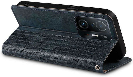 Hurtel Magnet Strap Brieftasche Synthetisches Leder Blau (Galaxy A13 5G)