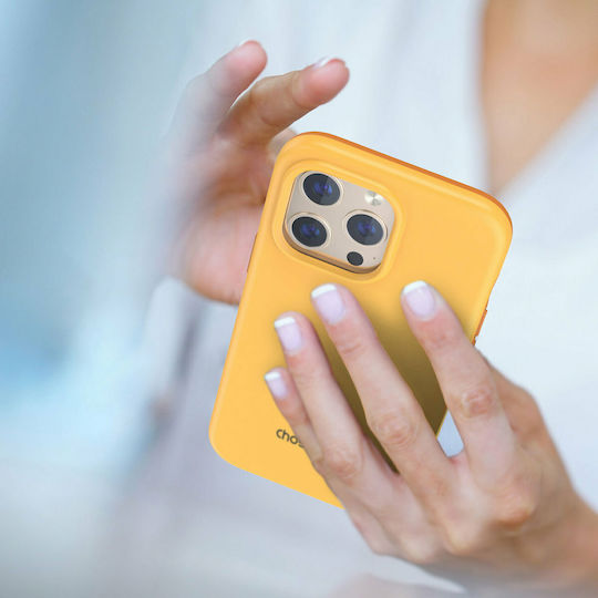 Choetech MFM Anti-drop Back Cover Πλαστικό Σετ με Τζαμάκι Πορτοκαλί (iPhone 13 Pro Max)