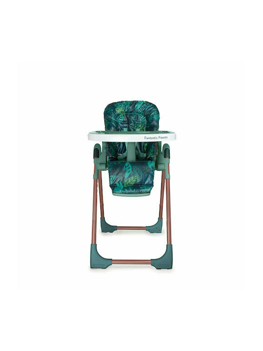 Cosatto Noodle 0+ Foldable Baby Highchair with Adjustable Height Midnight Jungle