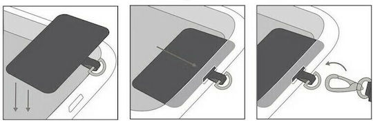 Cross Body Universal Nackenriemen Σκούρο Μωβ 100.0909