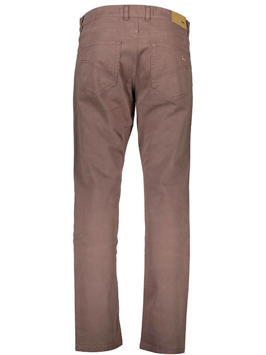 Harmont & Blaine Men's Trousers Elastic Brown