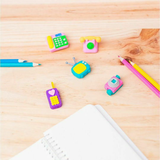 Grupo Erik Eraser Set for Pencil and Pen 5pcs
