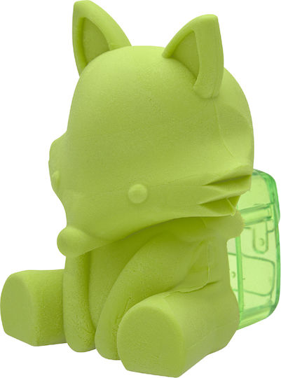 WeDo Plastic Sharpener with Eraser (Μiscellaneous Colours) 1pcs