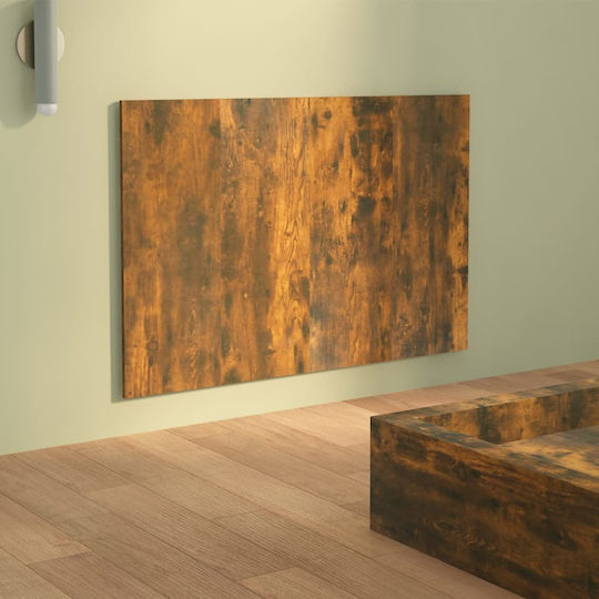 vidaXL Wooden Bed Headboard Smoked Oak 120x80cm