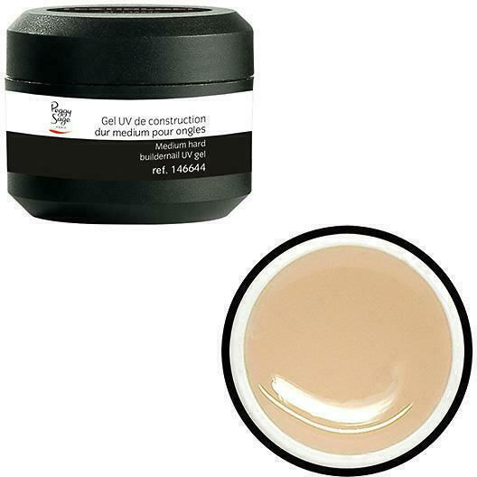 Peggy Sage Mittleres Hartes Bauherren-Gel Für Nägel Transparent 15g