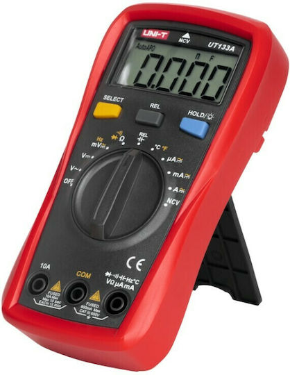 Uni-T Digital Multimeter with AC / DC / Resistance / Capacitance / Temperature Measurement UT133A