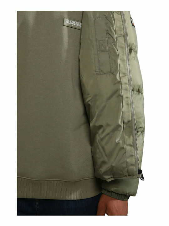 A-Suomi 3 Winter Jacket Puffer Waterproof and Windproof Khaki