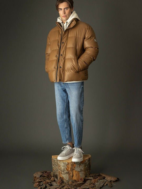 Χειμωνιάτικο Μπουφάν Puffer CAMEL