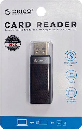 Orico CS2T-A3 Card Reader USB 3.0 for /S/D/ /m/i/c/r/o/S/D/ / / / /