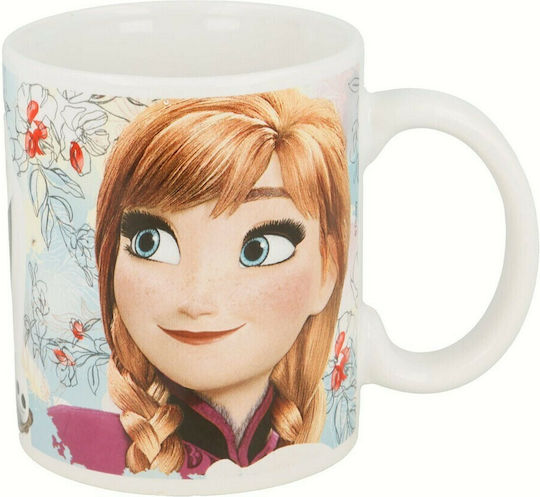 Stor Frozen Κούπα Κεραμική Λευκή