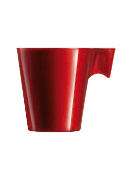 Luminarc Flashy Glass Espresso Cup Set Red