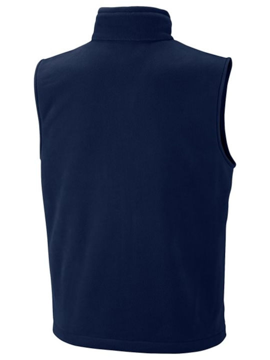 Columbia Fast Trek Men's Sleeveless Jacket Navy Blue