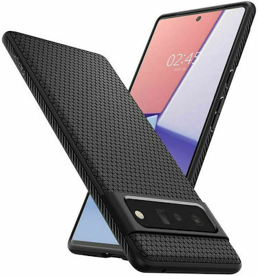 Spigen Liquid Air Back Cover Silicone Black (Google Pixel 6 Pro)