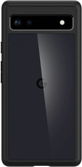 Spigen Ultra Hybrid Back Cover Πλαστικό 2mm Μαύρο (Google Pixel 6a)