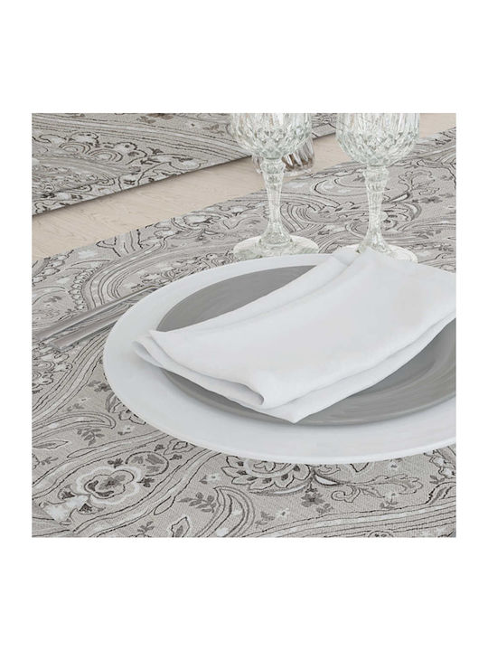Borea Кариран Damask Сив 90x90бр