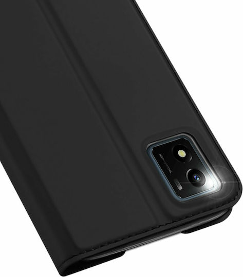 Dux Ducis Skin Pro Book Δερματίνης Μαύρο (Vivo Y01)