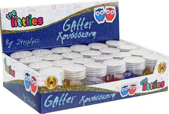 The Littlies Sclipici Glitter Albastru 8gr