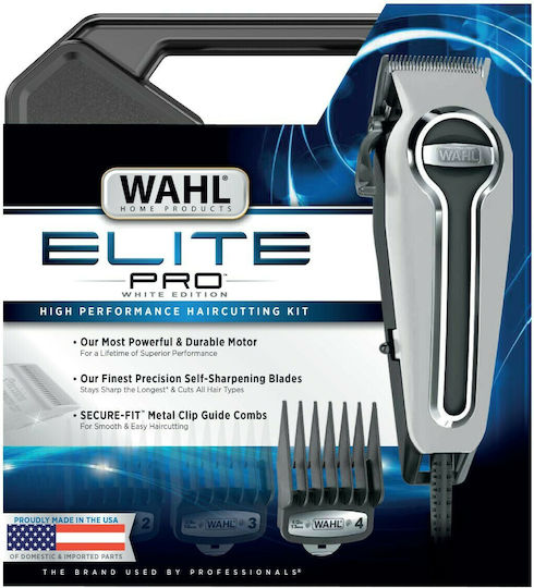 Wahl Professional Elite Pro Haarschneidemaschine Netzbetrieben Weiß 79602-416