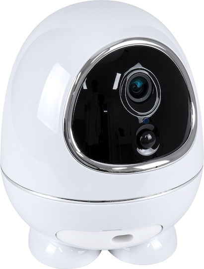 GloboStar 86008 IP Surveillance Camera Wi-Fi Full HD 1080p Battery with Two-Way Communication