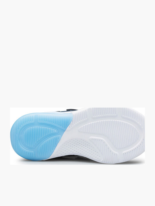 Memory Spectrolite Παιδικά Sneakers Ανατομικά με Σκρατς Navy Μπλε