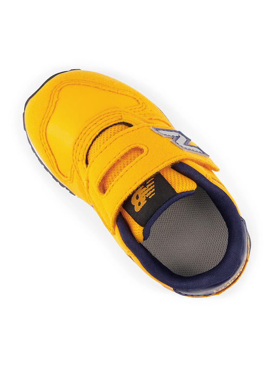 LIFESTYLE Kinder Sneakers mit Klettverschluss Gelb