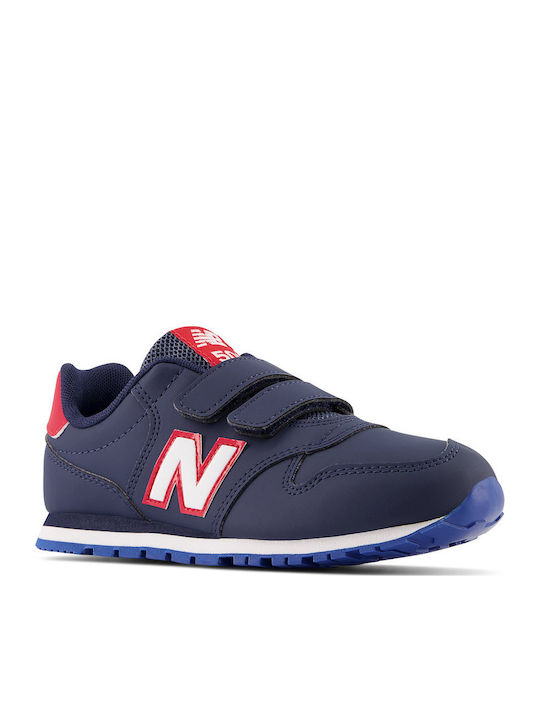 500 Classics Kids Sneakers with Scratch Blue