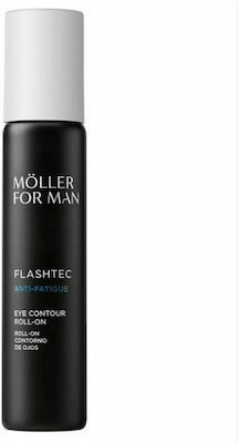 Anne Moller For Man Flashtec Anti-Fatigue Masculin Roll-On Gel Pentru Ochi împotriva pentru Cearcăne 15ml