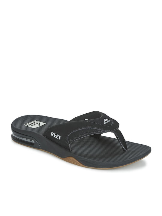Reef Fanning Flip Flops Black