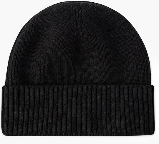 Knitted Beanie Cap Navy Blue