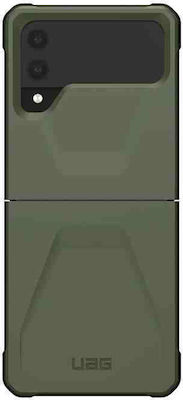 UAG Civilian Plastic / Silicone Back Cover Durable Olive Green (Galaxy Z Flip4)