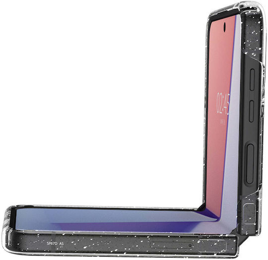 Spigen Air Skin Glitter Back Cover Πλαστικό Διάφανο (Galaxy Z Flip4)