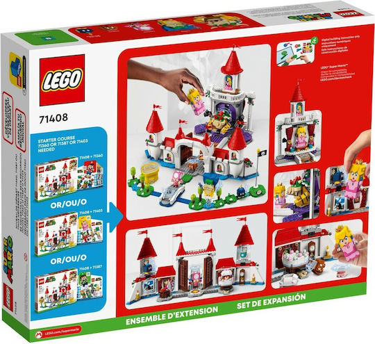 LEGO Super Mario Peach's Castle Expansion Set για 8+ Ετών