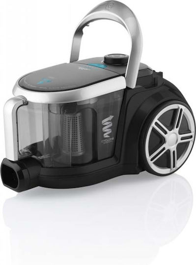 Stormy Car Staubsauger 800W Beutellos 2.2Es Schwarz