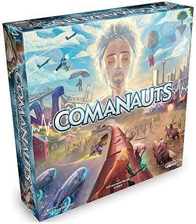 Board Game Comanauts An Adventure Book Game for 2-4 Players 14+ Years Old (EN) Plaid Hat