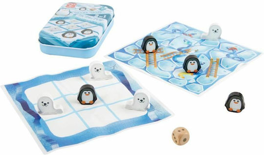 Настолна игра Tic Tac Toe Snakes & Ladders за 2+ играчи 3+ години (EN) Hape