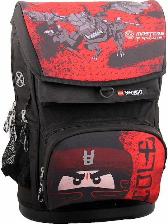 Lego Maxi Ninjago Earth Dragon Schulranzen Rucksack Grundschule, Grundschule in Schwarz Farbe 25Es