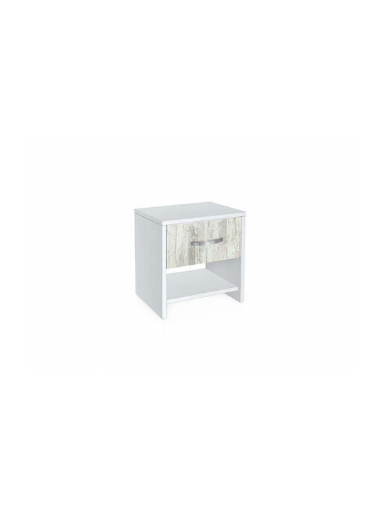 Set de Dormitor Ava 322 Alb / Crystal Matt 160x200buc 4buc