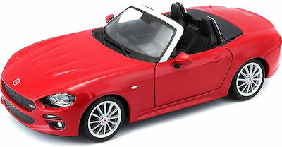 Bburago Official Fiat 124 Spider Car