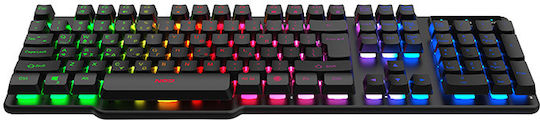 NOD Platoon 4in1 Combo Σετ Gaming Πληκτρολόγιο με RGB φωτισμό & Ποντίκι (Ελληνικό)