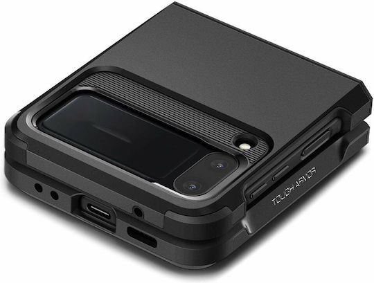 Spigen Tough Armor Back Cover Πλαστικό Μαύρο (Galaxy Z Flip4)
