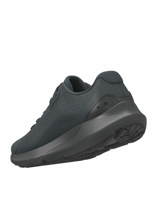 Bps Surge 3 Ac Kids Sports Shoes Running with Hoop & Loop Closure Gray