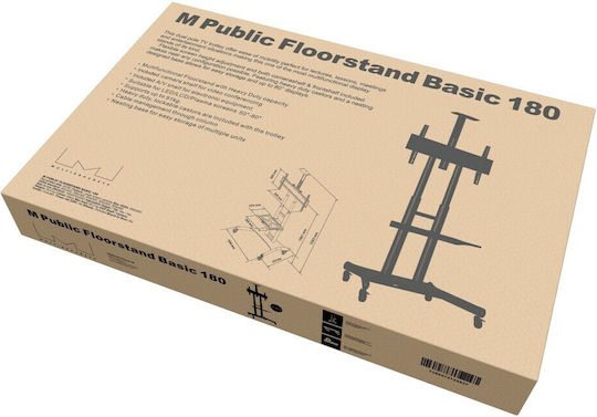 Multibrackets M Public Floorstand Basic 180 Δαπέδου έως 80" και 90kg
