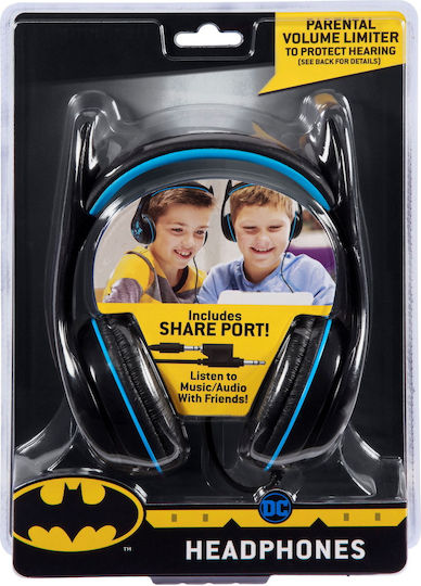eKids Batman Cu fir Pentru copii On Ear Căști Albastru deschis