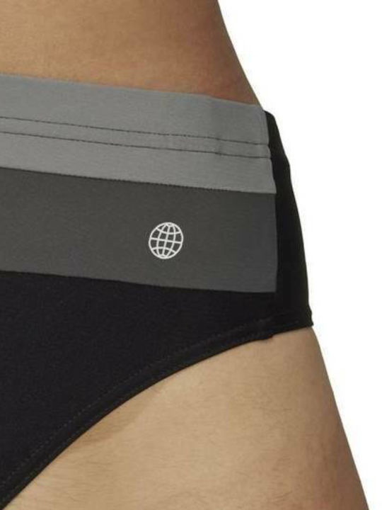 Performance Colorblock Men's Swimwear Slip Black