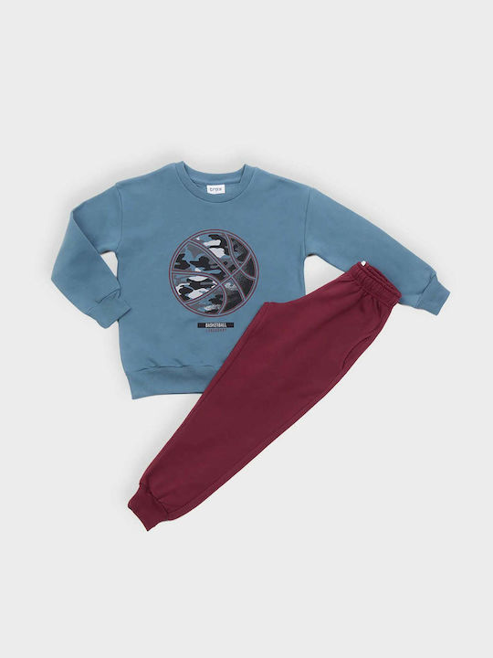 Trax Kids Sweatpants Set Petrol Blue 2pcs