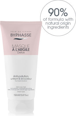 Byphasse Detox Face Detoxifying / Cleansing Mask with Clay 150ml