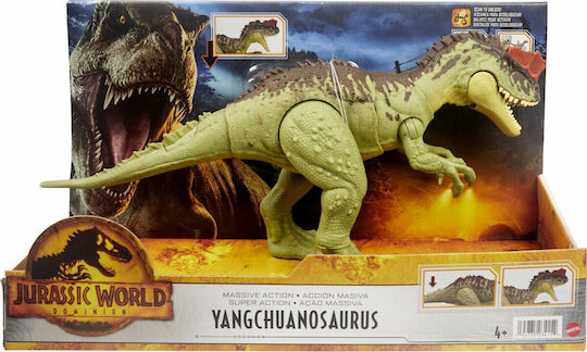 Action Figure Yangchuanosaurus Jurassic World Dinosaur for 4+ years old Years